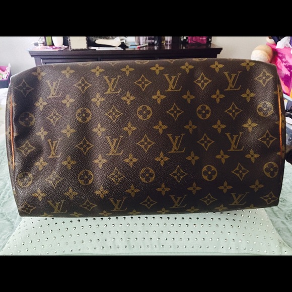 Authentic 💯 Louis Vuitton Boston Bag Speedy 35 - Picture 3 of 10